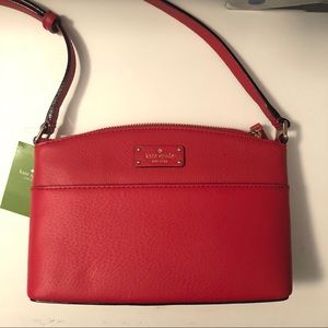 Authentic Kate Spade Red Cross Body / Purse